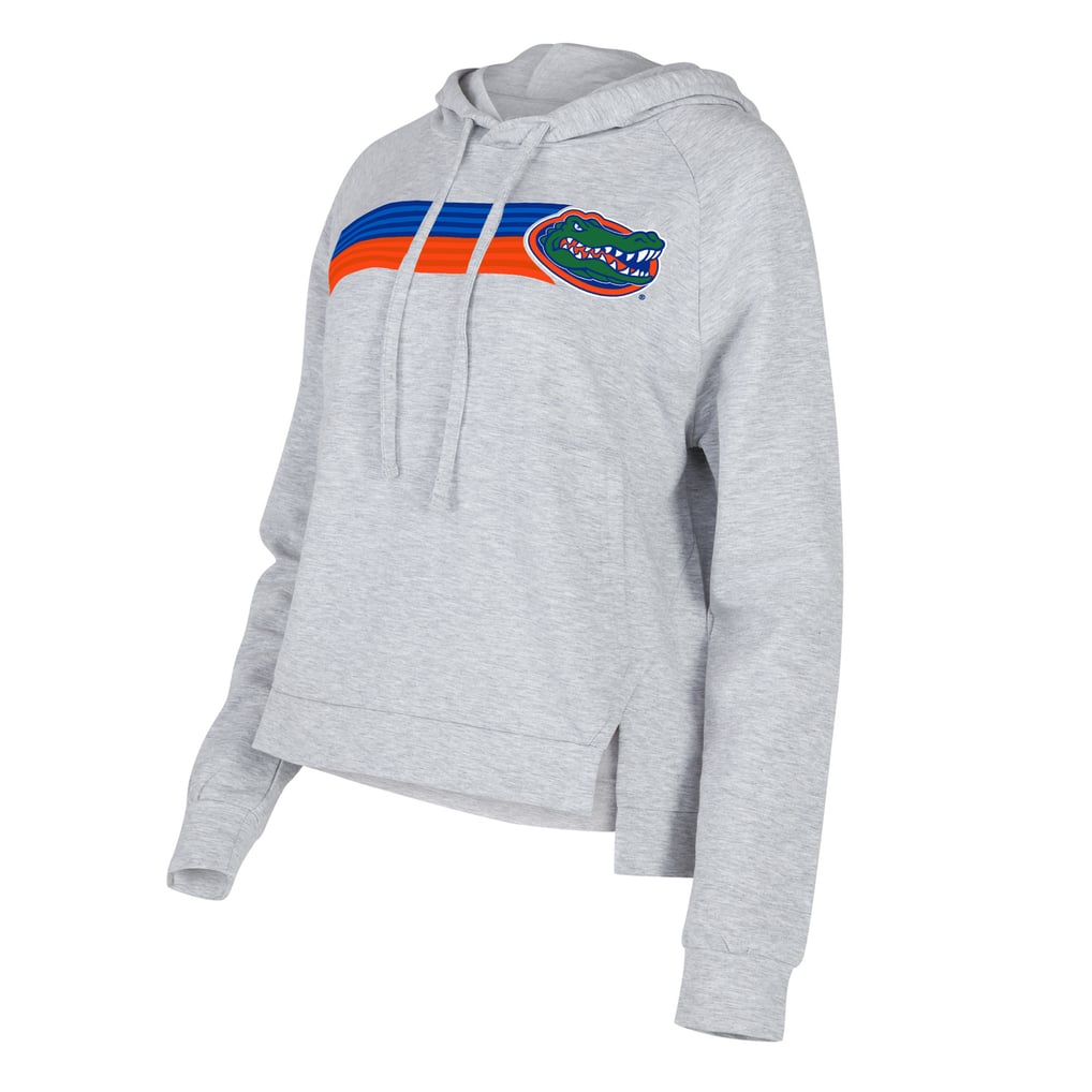 Florida Gators Concepts Sport Women's Cedar Tri-Blend Raglan Pullover Hoodie - Gray